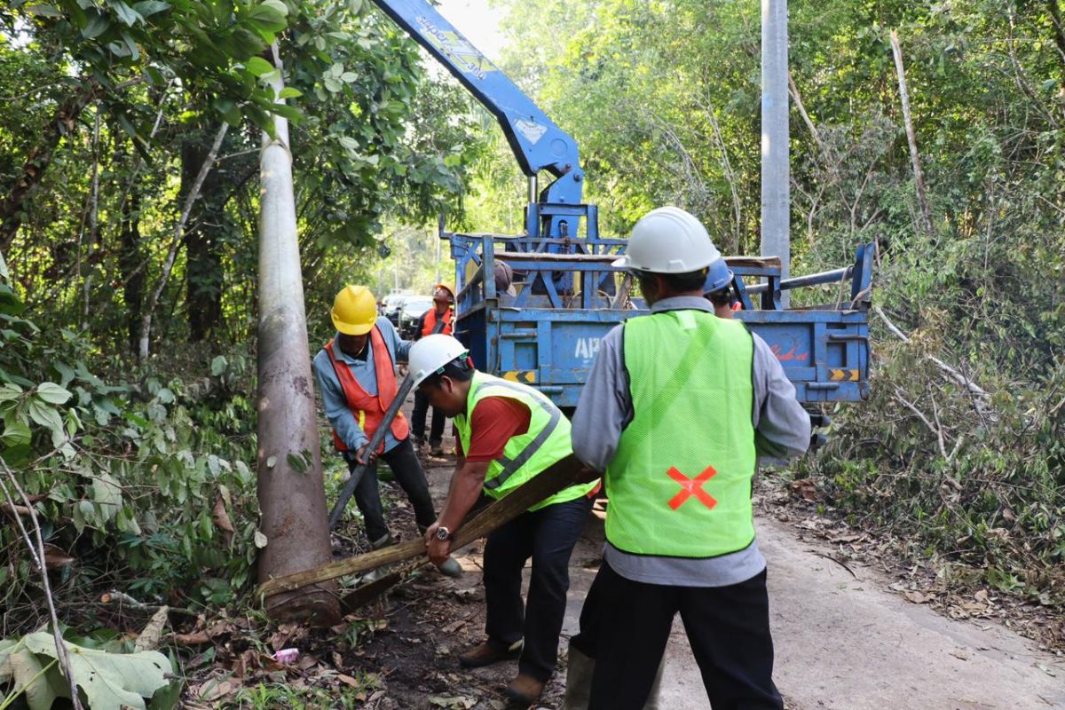 Lisdes PLN menerangi 11 desa se-Sulselrabar pada 2025