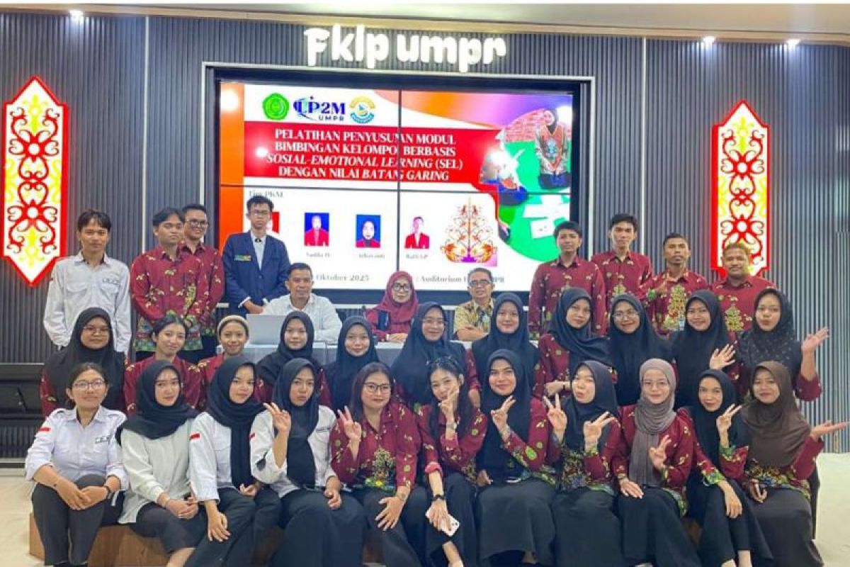 UMPR sukses laksanakan pelatihan penyusunan modul Nilai Batang Garing dari budaya Dayak