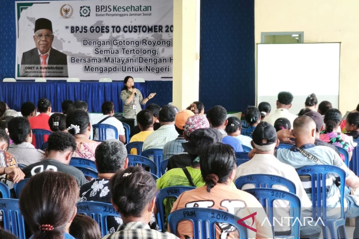 Warga Manokwari antusias manfaatkan layanan BPJS Keliling