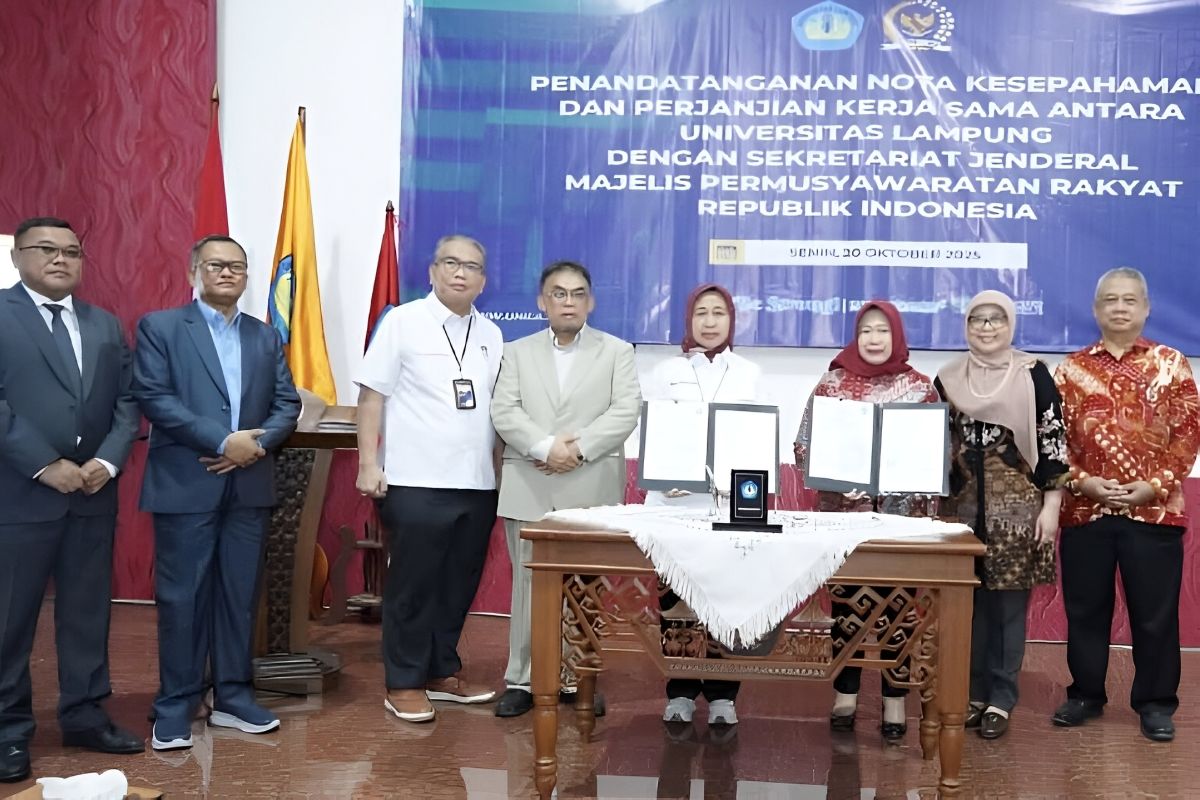 Setjen MPR dan Unila perkuat sinergi kembangkan riset ketatanegaraan