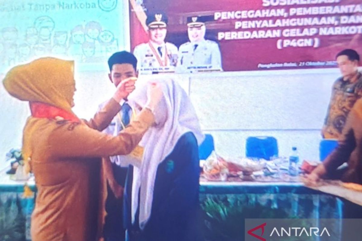 Banyuasin sosialisasikan P4GN lindungi siswa jadi pencandu