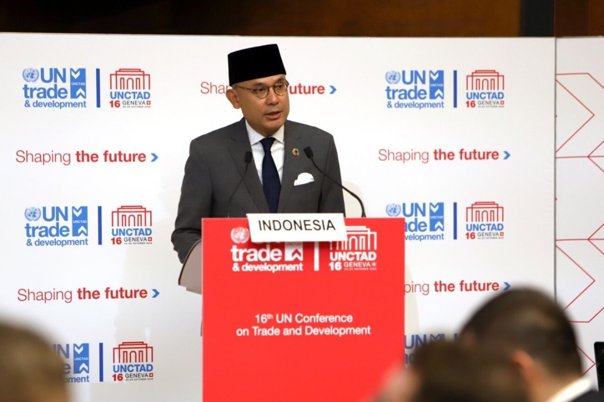 RI serukan reformasi ekonomi global untuk negara berkembang di UNCTAD