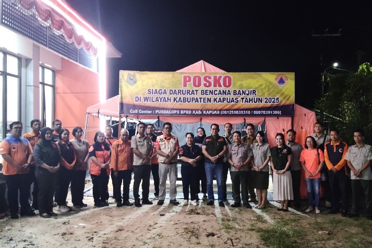 Kapuas tetapkan status Siaga Darurat Banjir