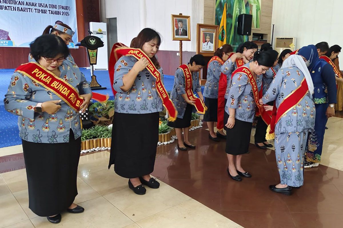 Pokja dan para Bunda PAUD jadi penggerak menuju generasi emas Bartim