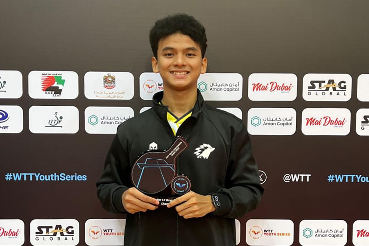 Naufal Junindra Raih Juara di Dubai