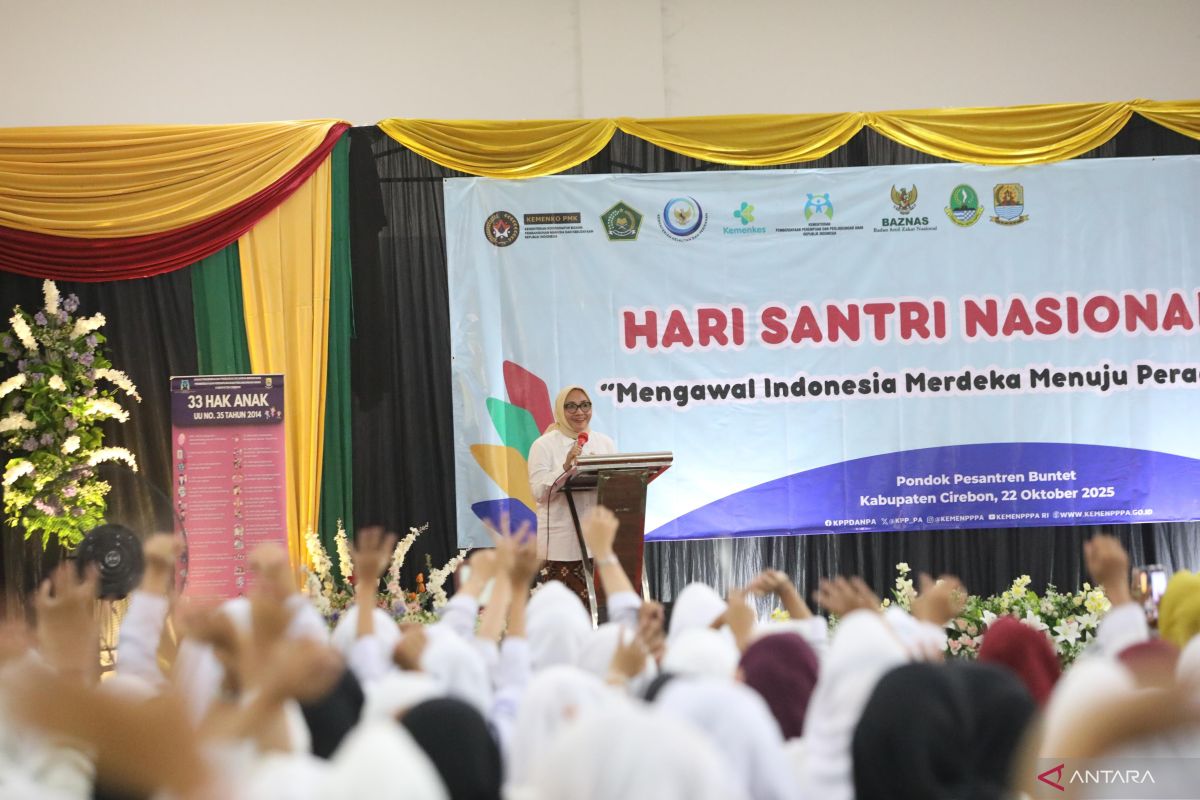 Hari Santri, Menteri Arifah dorong implementasi Pesantren Ramah Anak