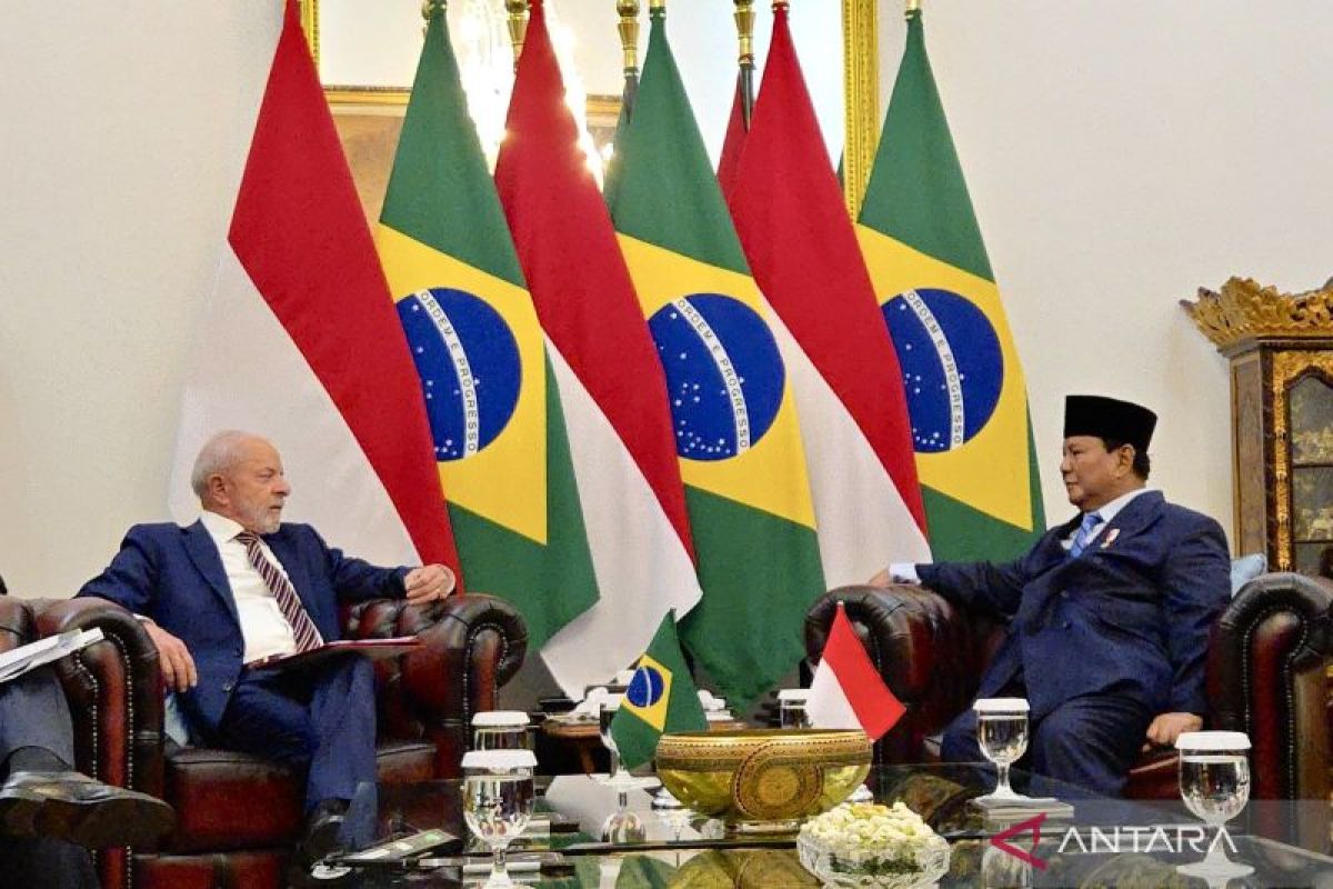 Prabowo expresses admiration for Brazil’s President Lula