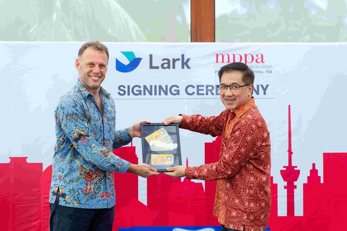 Lark mendukung pertumbuhan sektor ritel di Indonesia