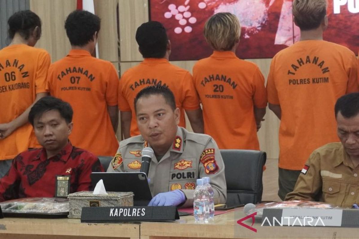 Kapolres Kutim ajak seluruh elemen perangi narkotika