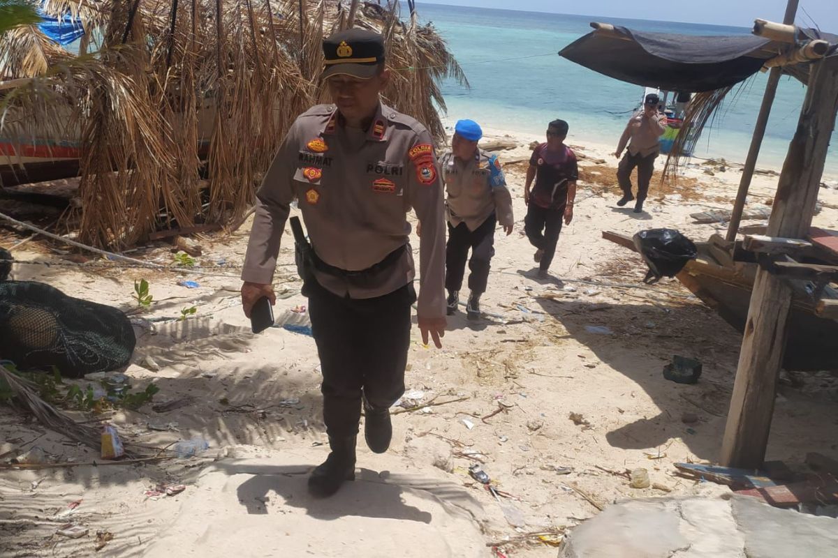 Polsek Selayar selidiki pengeboman ikan di Pulau Pasi