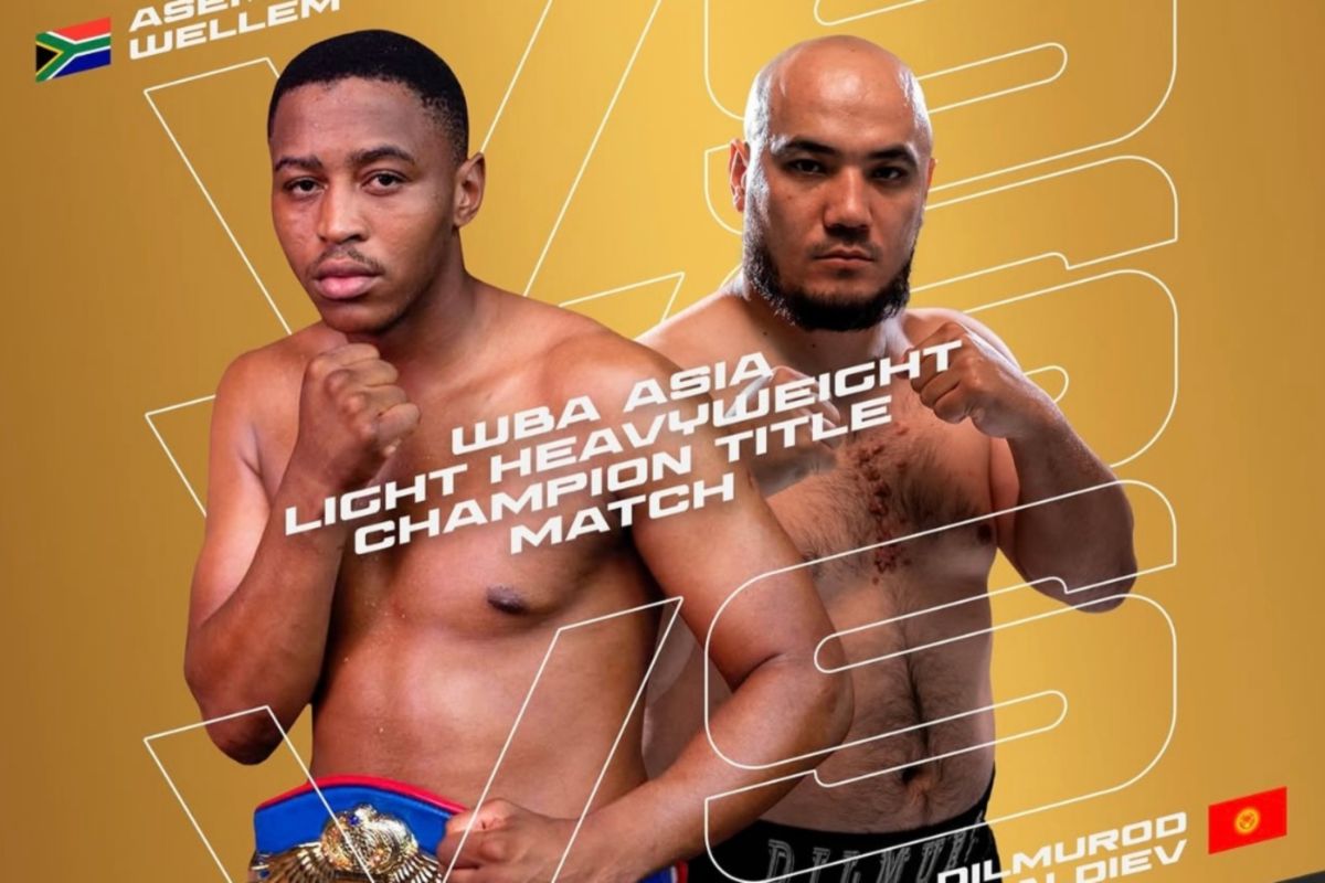Satybaldiev dan Wellem berebut gelar tinju WBA Asia