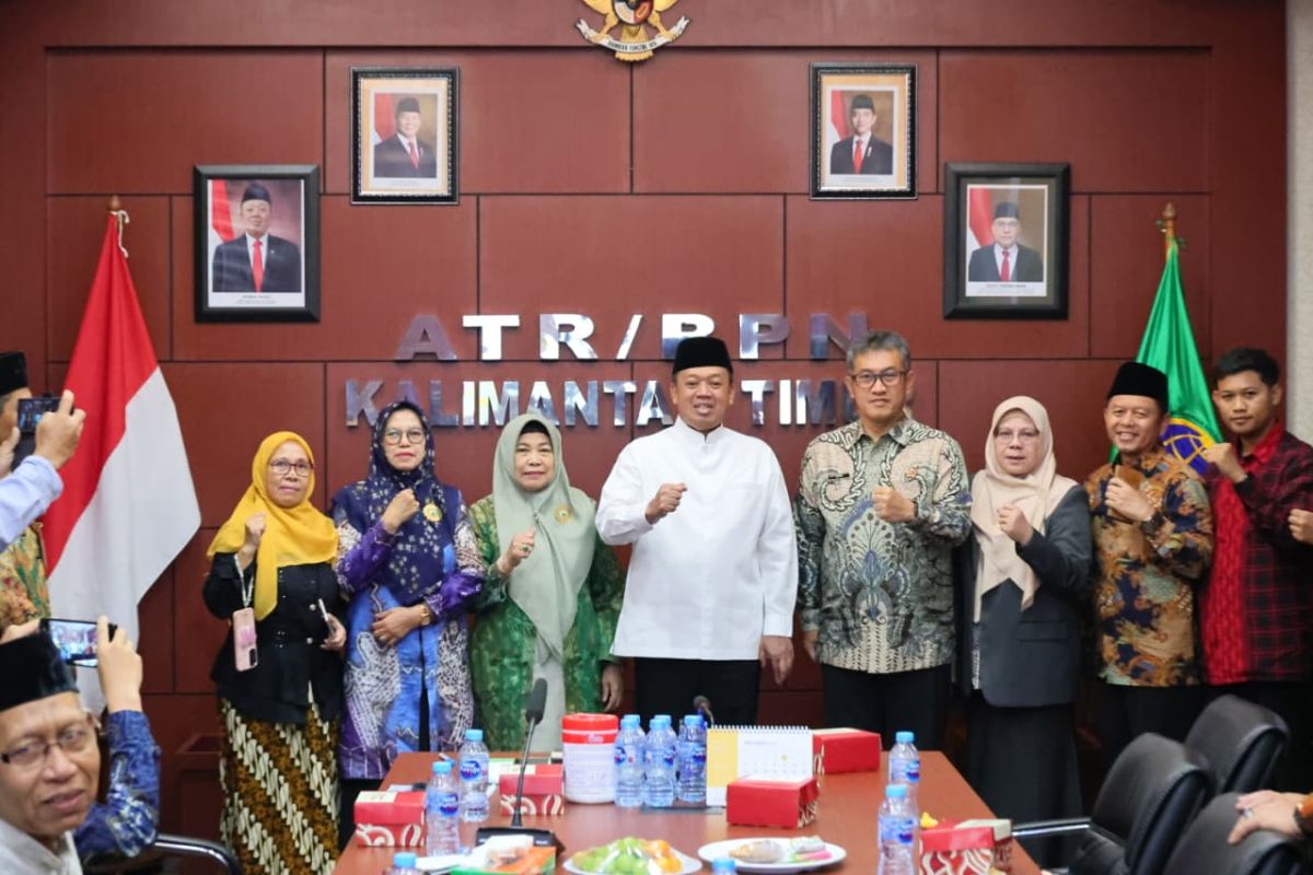 Dari Hati ke Hati, Menteri Nusron bahas sertifikasi tanah wakaf dan rumah ibadah di Kaltim