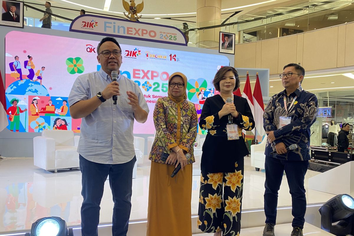 OJK dorong literasi dan inklusi keuangan lewat FinExpo
