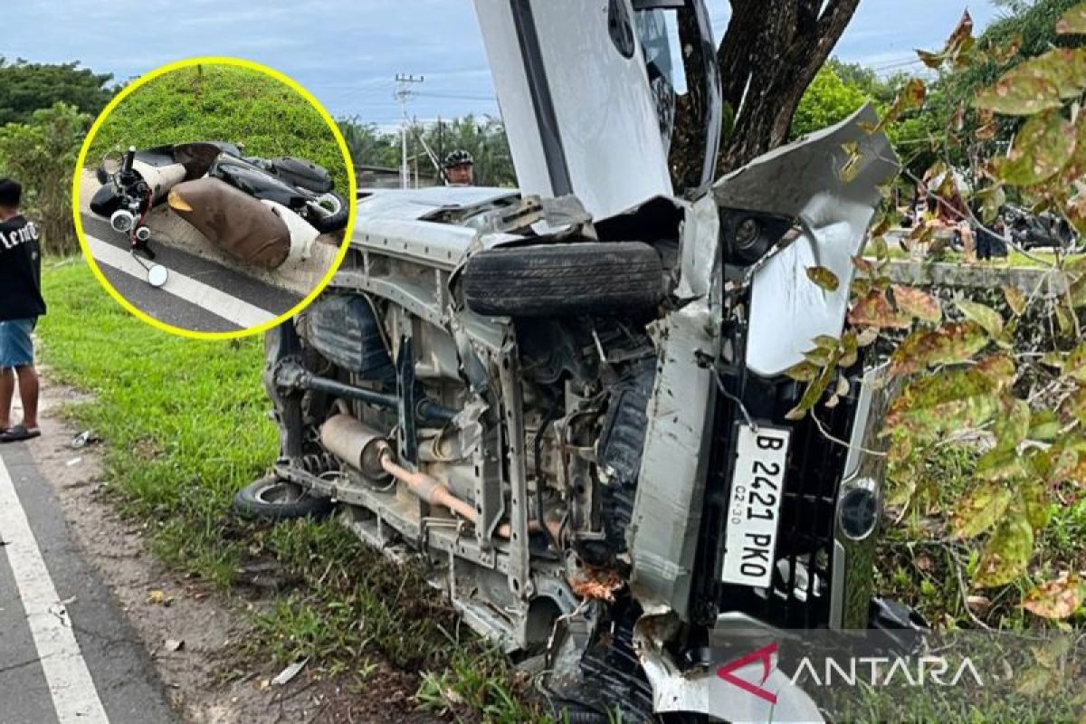 Nahas! Pria tanpa identitas tewas usai ditabrak di Palangka Raya