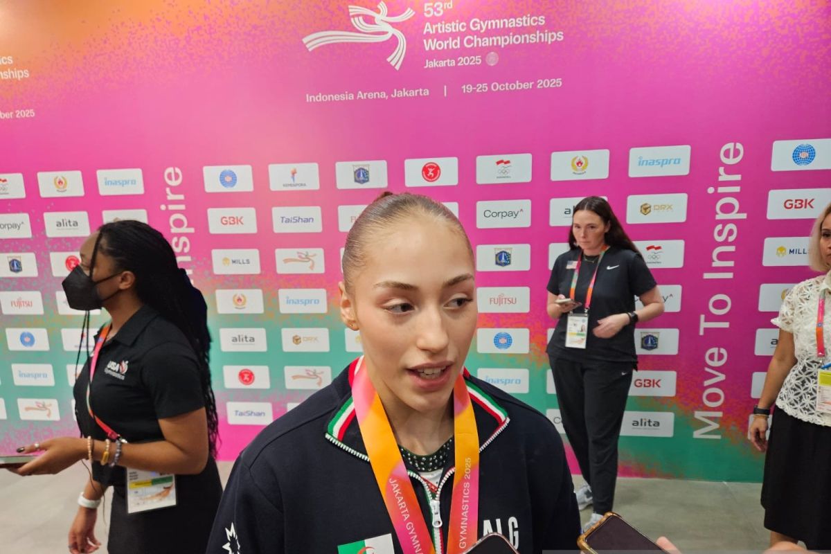 Kaylia Nemour kembali raih emas palang bertingkat di Kejuaraan Dunia