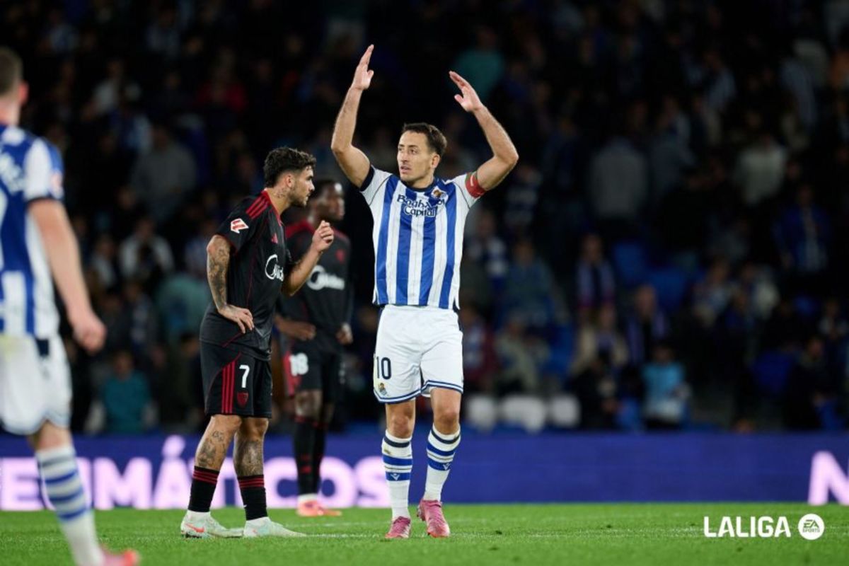 Sociedad keluar dari zona degradasi setelah kalahkan Sevilla