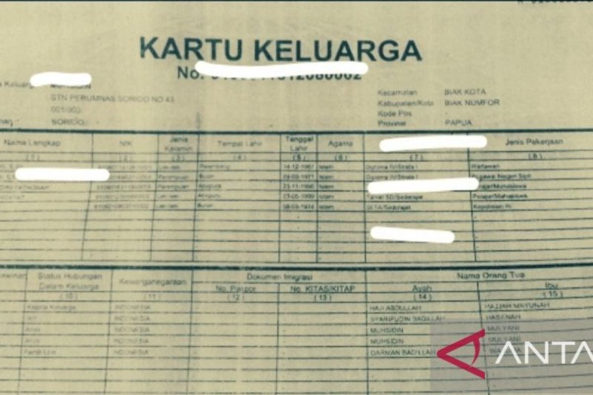 Biak terapkan satu data Sistem Informasi Administrasi Kependudukan