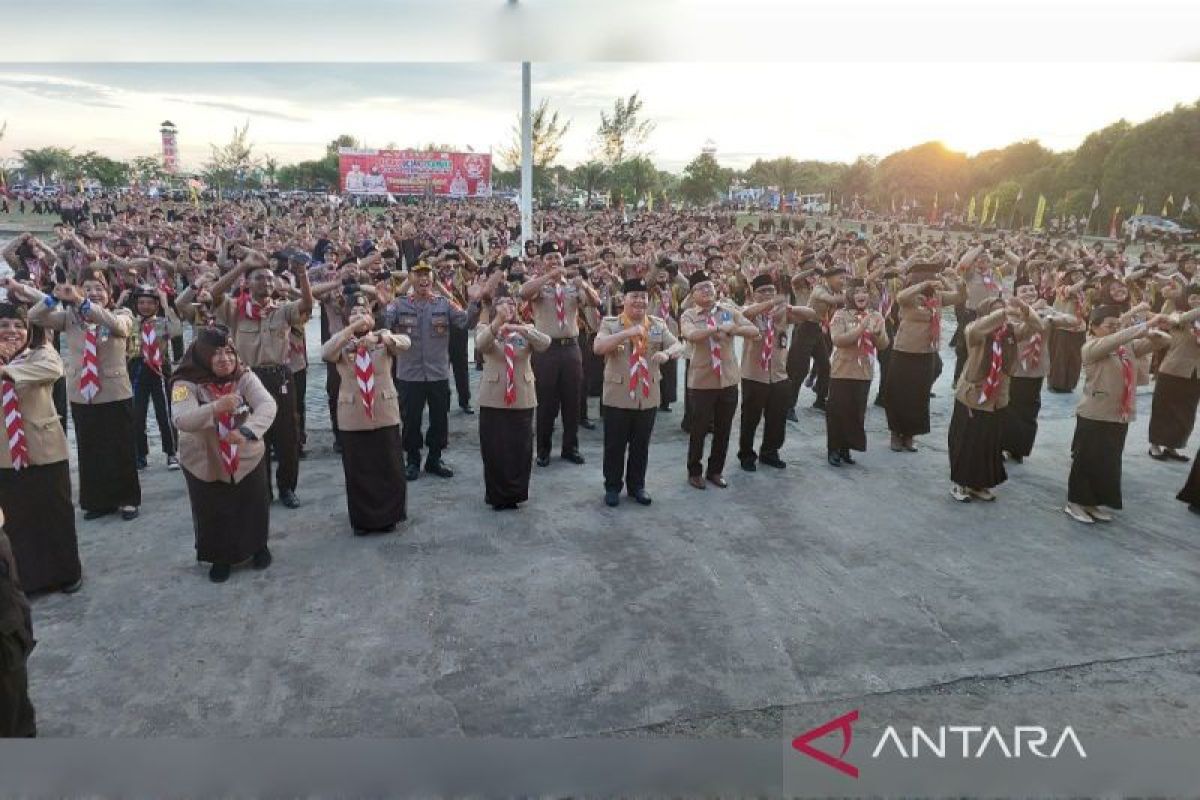 2.300 peserta meriahkan Kemah Besar Pramuka Kotim