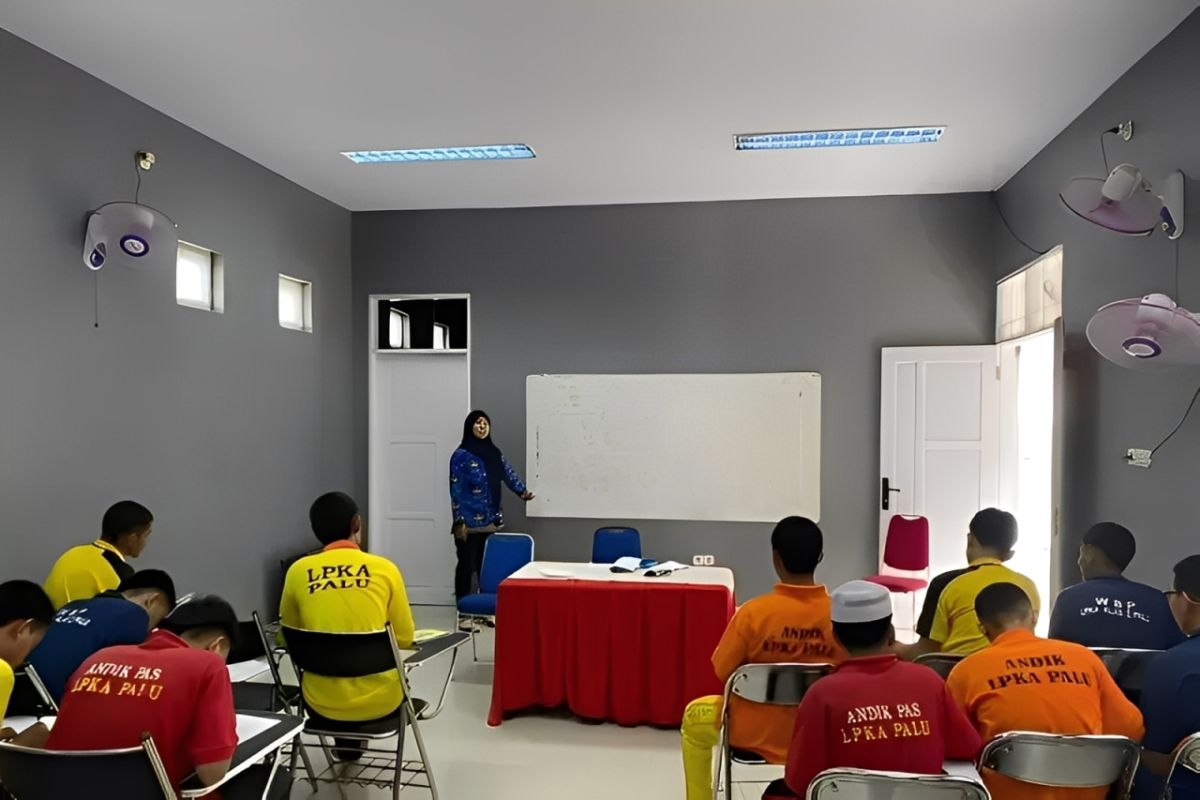 LPKA Kelas II Palu gandeng Disdik bentuk PKBM dan e-Library bagi anak binaan