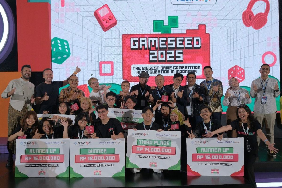 Menkraf sebut Gameseed ruang untuk angkat budaya dan SDM unggul
