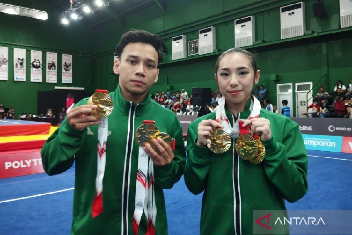 Dua atlet wushu Jatim borong enam medali emas di PON Bela Diri Kudus