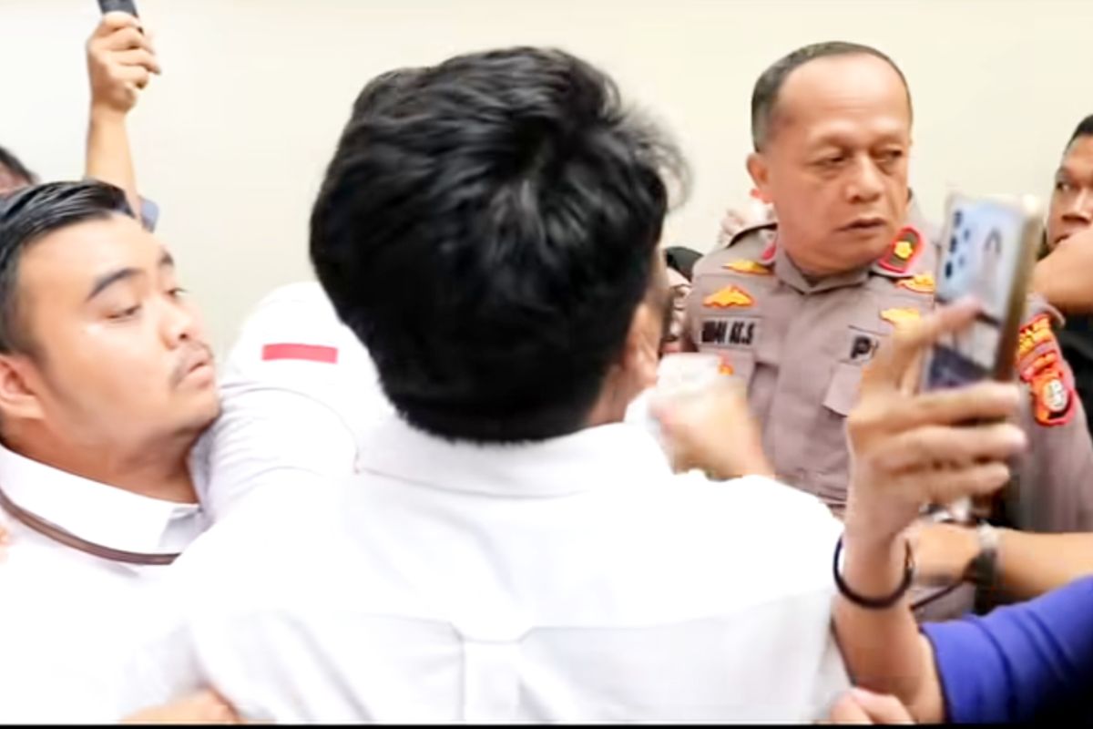 Pengamanan sidang praperadilan Khariq sesuai protap