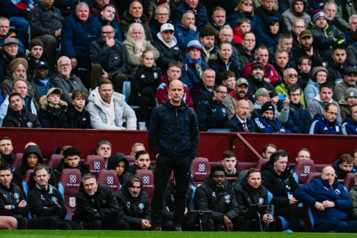 Guardiola terkesan dengan pertahanan Aston Villa