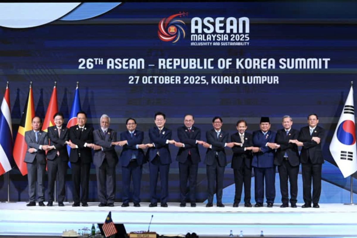 Prabowo serukan penguatan kemitraan digital ASEAN--Korea Selatan