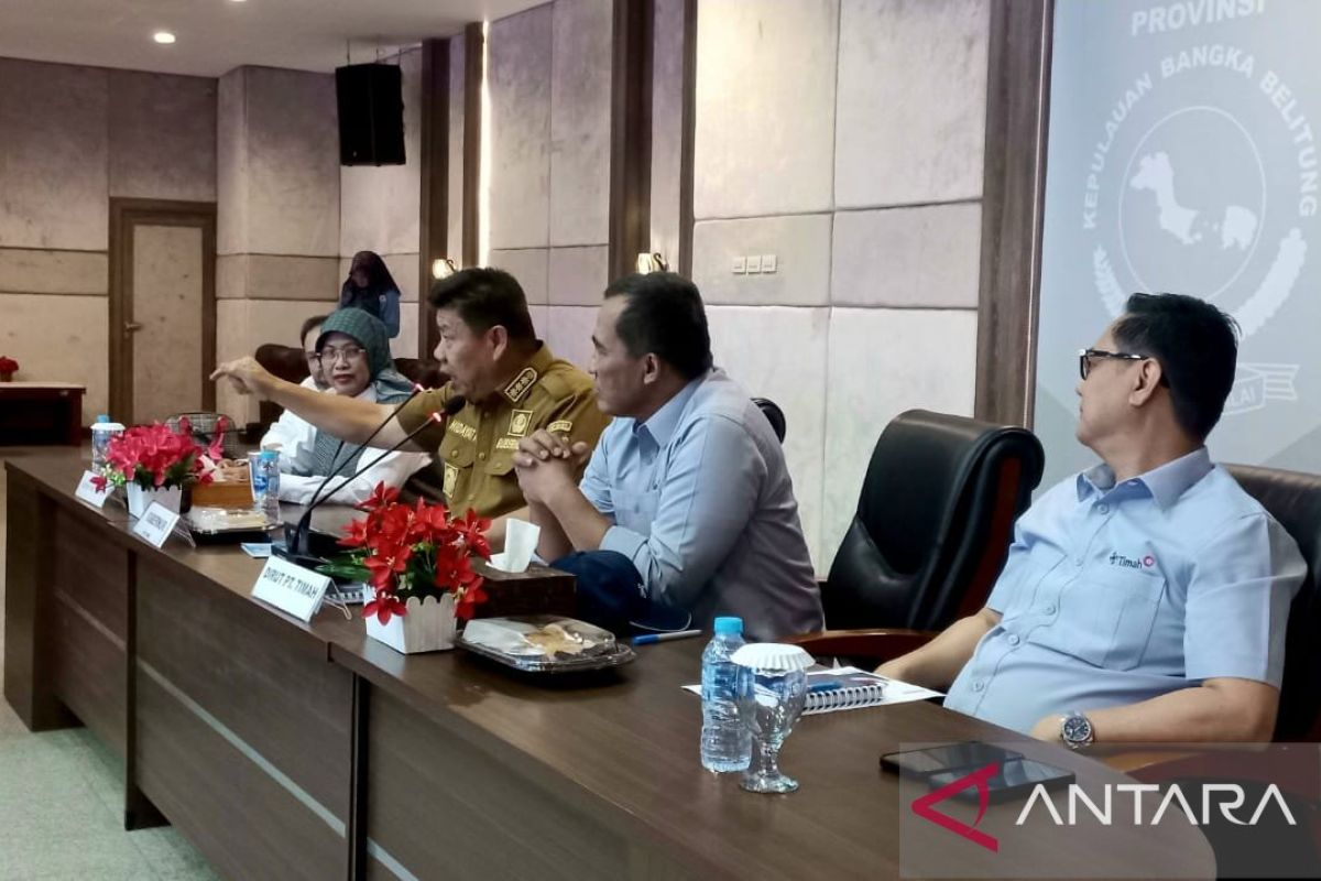 Gubernur Babel dorong percepatan operasional Koperasi Desa Merah Putih bersama PT Timah