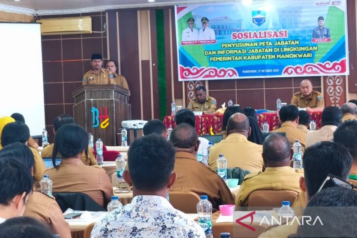 Pemkab Manokwari tata birokrasi melalui penyusunan peta jabatan