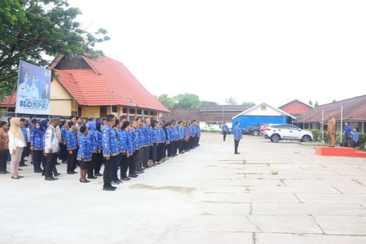 Pemprov Papua Selatan minta OPD meningkatkan kedisplinan dalam pengabdian