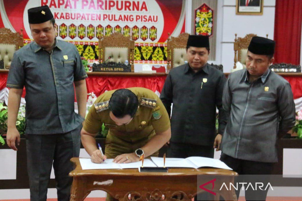 Pemkab Pulang Pisau setujui dua Raperda Inisiatif DPRD