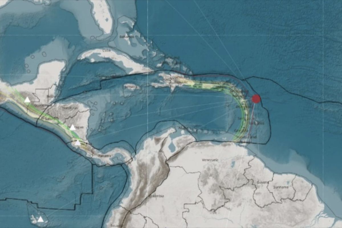 BMKG: Gempa M6,5 di Leeward Islands tak berpotensi tsunami di RI