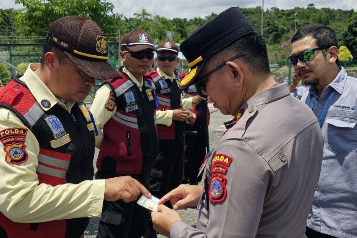 Pastikan standar pengamanan, Polda Sulteng laksanakan kunjungan pembinaan Satpam di kilang DSLNG