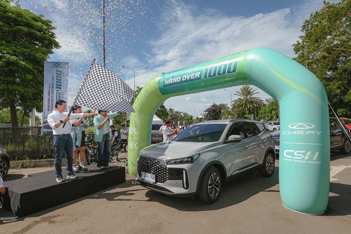 Chery kirim 1.000 unit mobil hybrid ke konsumen