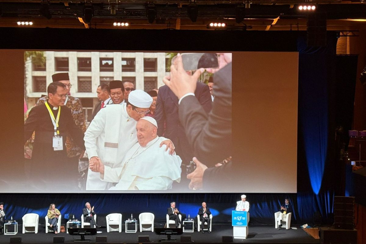 Menag mengenang persahabatannya dengan Paus Fransiskus