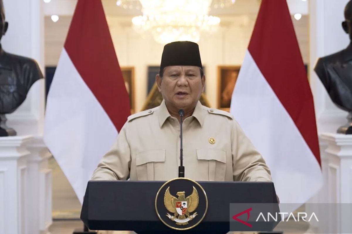 Prabowo: Selama ada anak muda setia kepada bangsa, RI tak terkalahkan