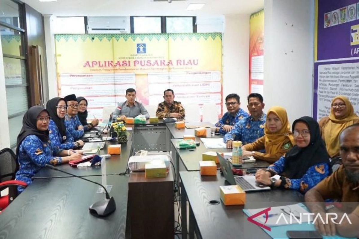 Kemenkum Riau Kawal Sinkronisasi Tiga Rancangan Regulasi Bengkalis agar Selaras dengan Aturan Nasional