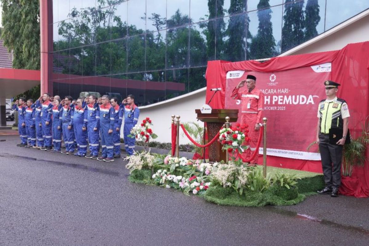 Pekerja Kilang Pertamina Plaju kobarkan semangat Sumpah Pemuda