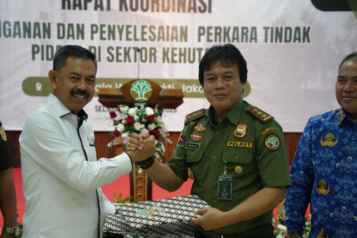 Kemenhut-Kejagung bentuk Satgas P4SK untuk kasus pidana kehutanan