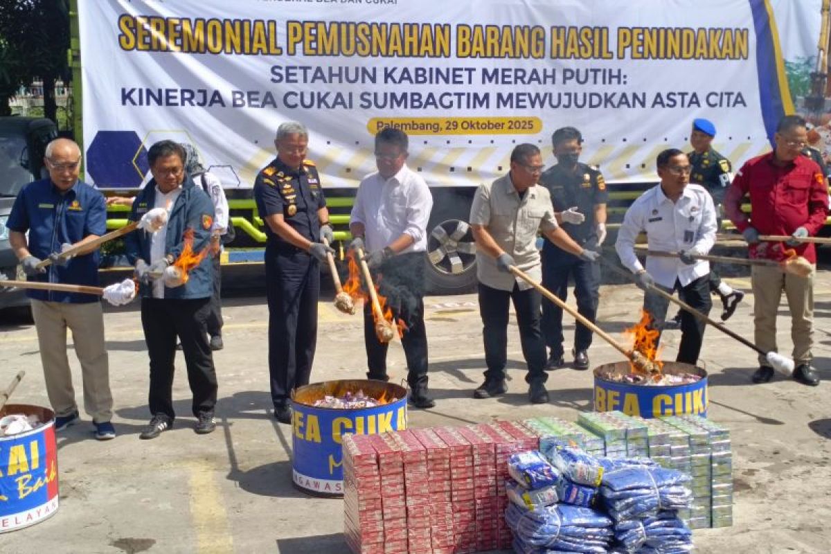 Bea Cukai Sumbagtim selamatkan potensi kerugian negara Rp23,7 miliar