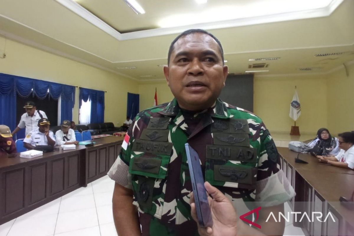 Kodim 1701 Jayapura membangun fasilitas air bersih kebutuhan masyarakat