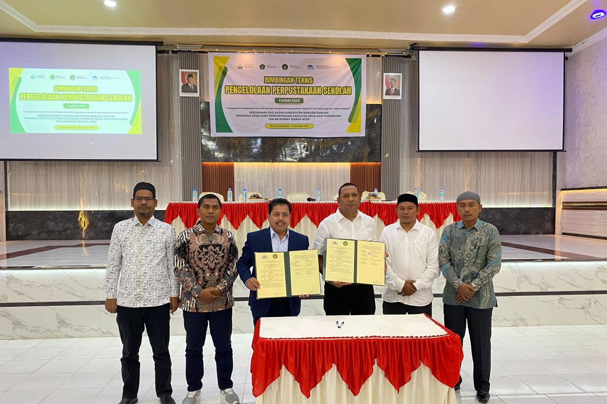 UIN latih 83 pengelola perpustakaan sekolah di Bireuen