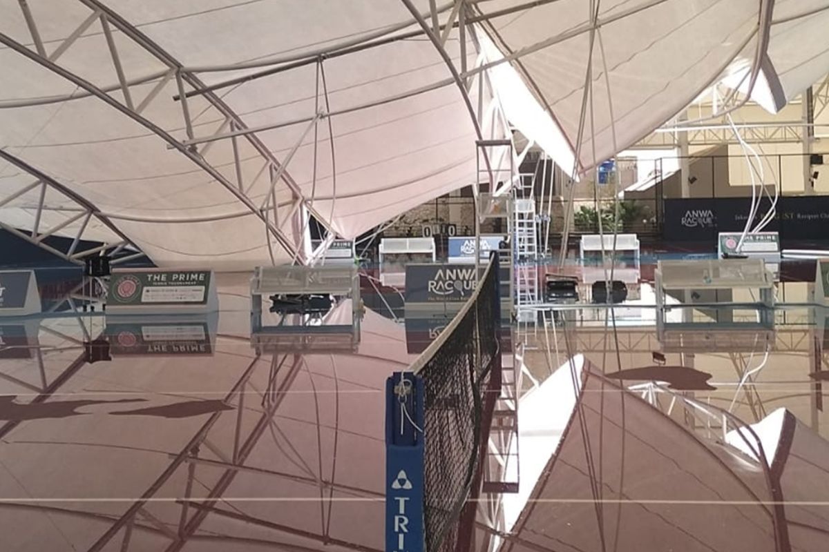 Ini hasil investigasi penyebab ambruknya atap lapangan padel di Meruya