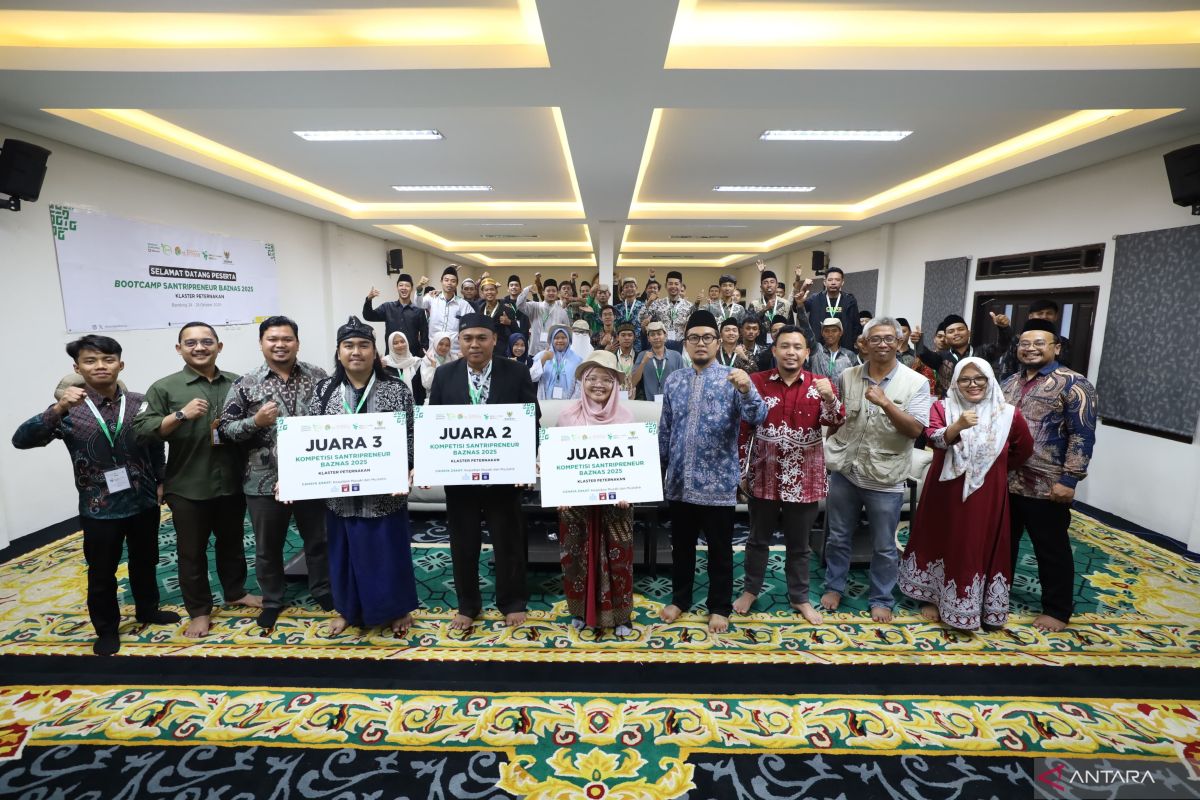 Baznas RI cetak kemandirian santri lewat Bootcamp Santripreneur 2025