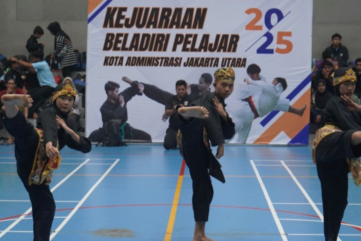 800 pelajar ikuti Kejuaraan Beladiri Pelajar di Jakarta Utara