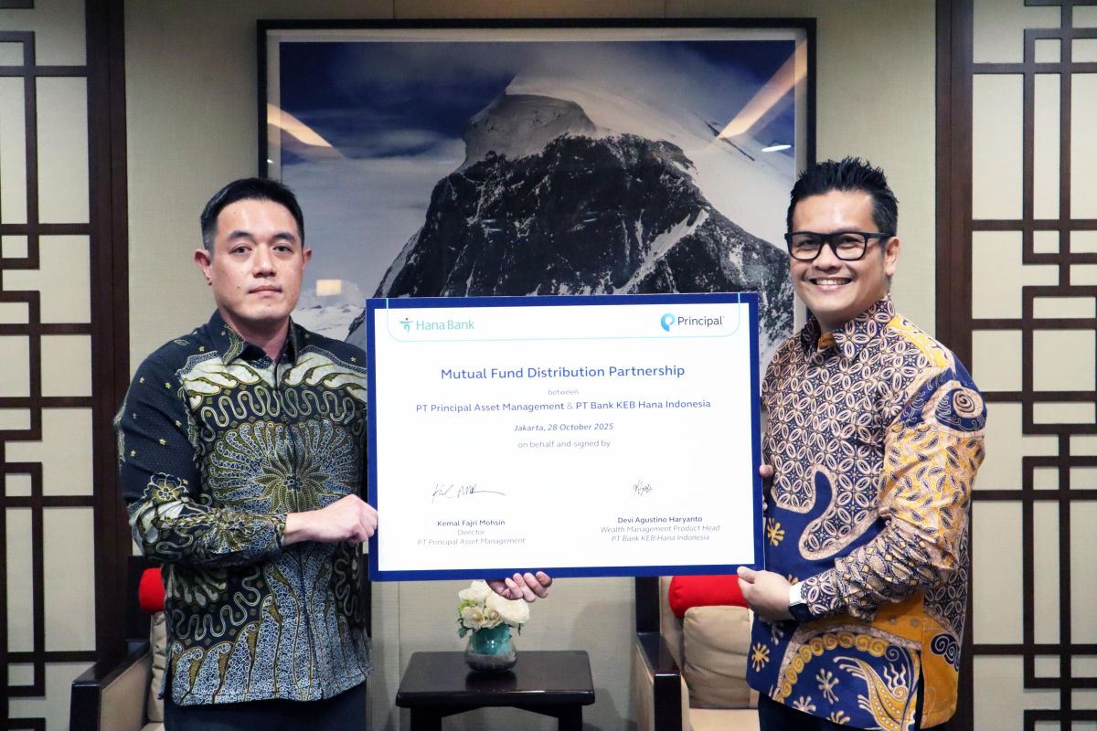 Hana Bank distribusikan tiga reksa dana dari Principal Indonesia