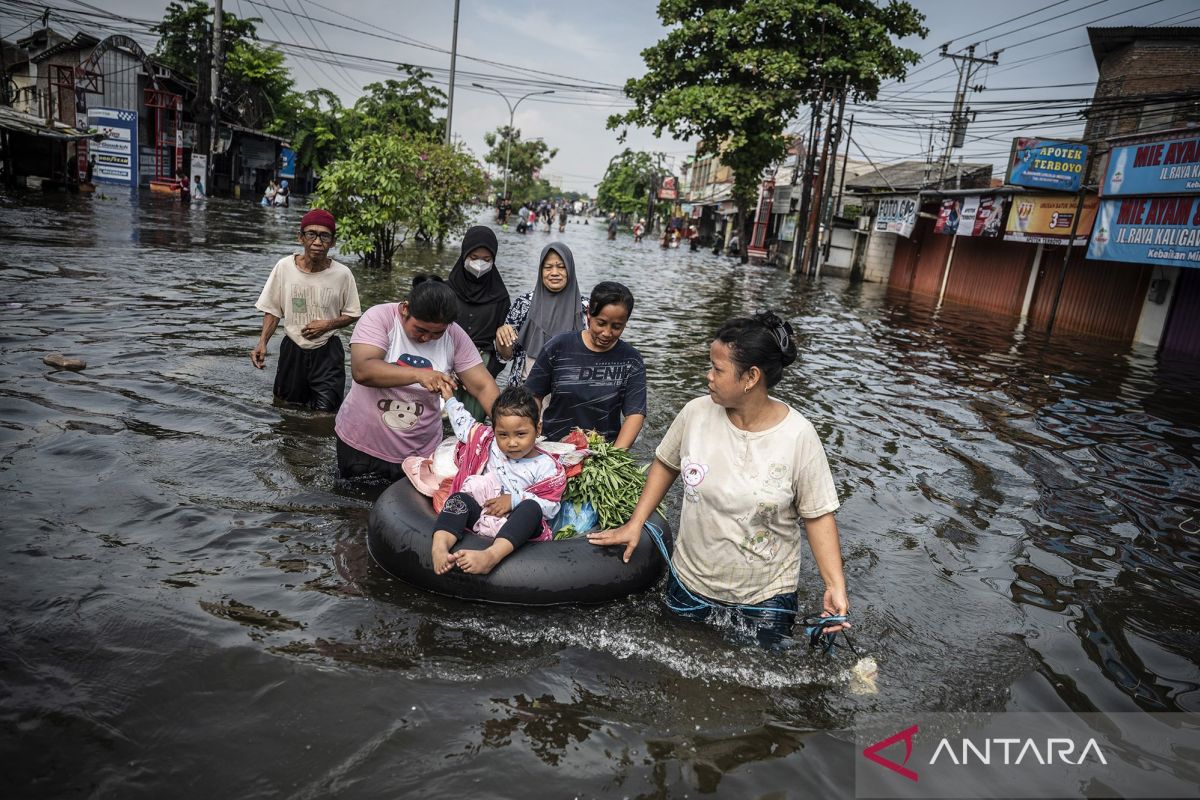 39 ribu jiwa lebih terdampak banjir di Semarang