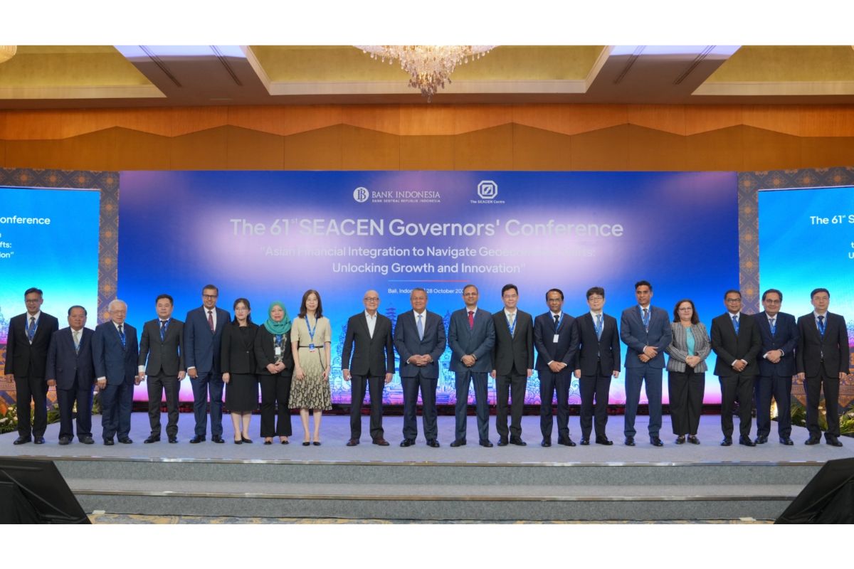 Gubernur bank sentral anggota SEACEN sepakat perkuat ketahanan ekonomi
