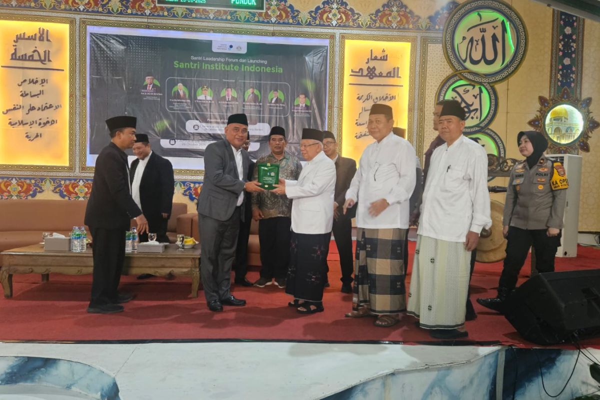 Ma’ruf Amin resmikan Santri Institute Indonesia di Tangerang Selatan